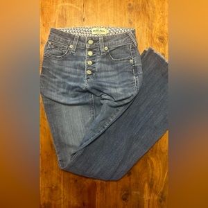 ARIAT Trouser Jeans w/ Raw Hem